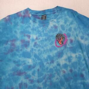 Santa Cruz Casual Crew Neck Short Sleeve Graphic T Shirt Mens Size XL Tie Dye
